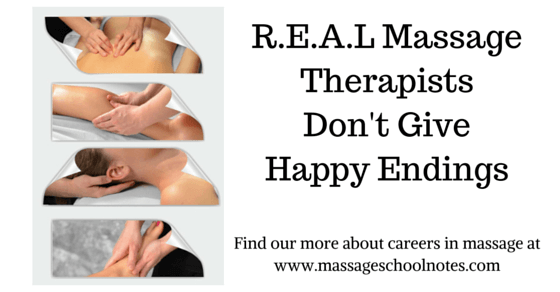 REAL massage is massage that is done by a Responsible, Ethical, Accountable...