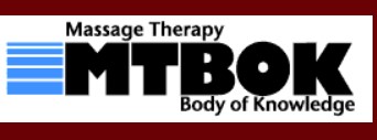 Massage Therapy Body of Knowledge (BOK)