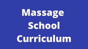 massage school curriculum