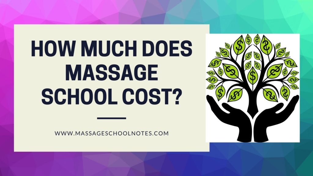 how much does massage school cost