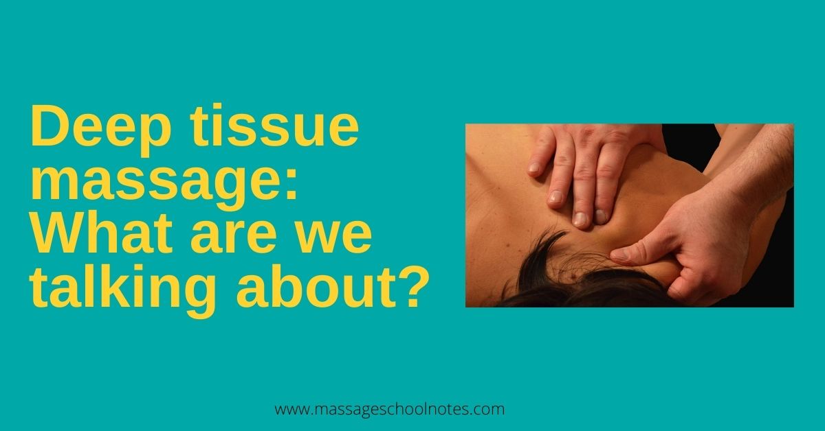 Deep Tissue Massage Therapy